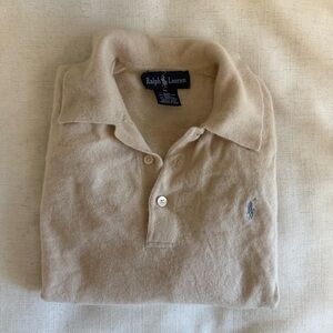 Ralph Lauren Beige Polo Shirt